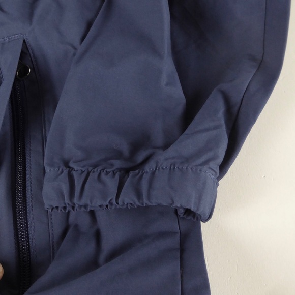 Columbia Full Zip Cotton Nylon Blend Hooded Windbreaker Performance Jacket NWT - Picture 7 of 10